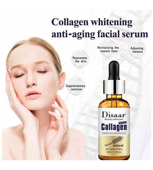 Disaar Beauty Pure Collagen Whitening Brightening Face Serum 30ml